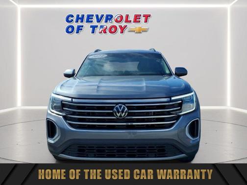 Platinum Gray Metallic 2024 Volkswagen Atlas 2.0T SE w/Technology