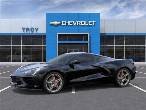 Black 2026 Chevrolet Corvette Stingray w/1LT