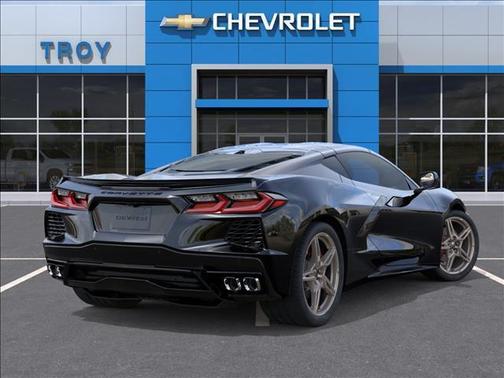 Black 2026 Chevrolet Corvette Stingray w/1LT