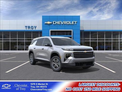 Sterling Gray Metallic 2026 Chevrolet Traverse LT