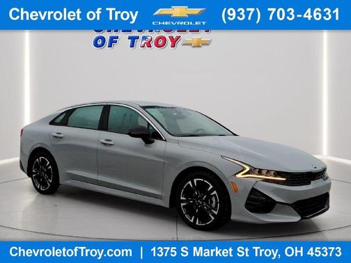 Wolf Gray 2021 Kia K5 GT-Line