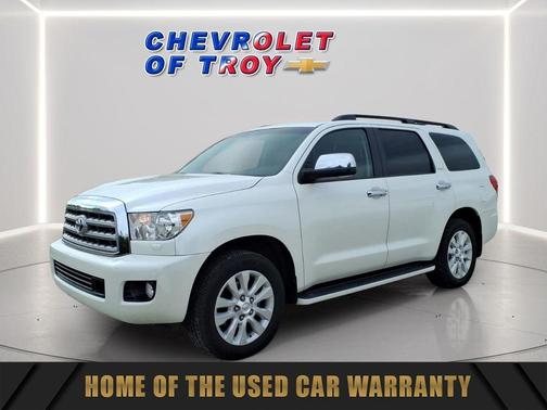 Blizzard Pearl 2016 Toyota Sequoia Platinum
