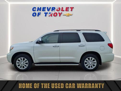 Blizzard Pearl 2016 Toyota Sequoia Platinum