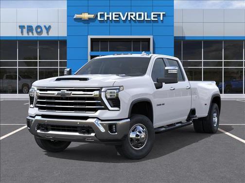 Summit White 2026 Chevrolet Silverado 3500 LTZ