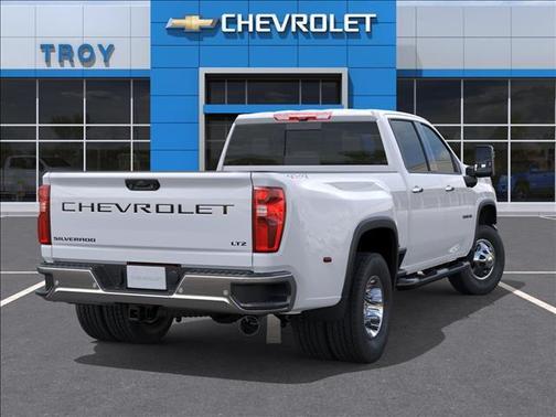 Summit White 2026 Chevrolet Silverado 3500 LTZ