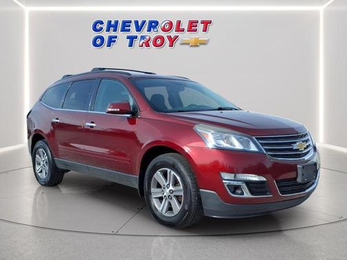 Siren Red Tintcoat 2017 Chevrolet Traverse 1LT