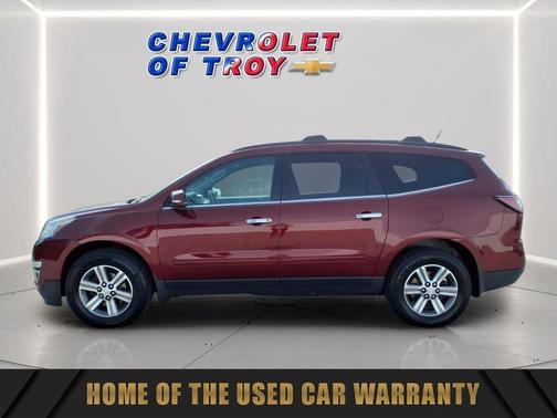 Siren Red Tintcoat 2017 Chevrolet Traverse 1LT