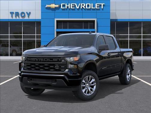 Black 2026 Chevrolet Silverado 1500 Custom