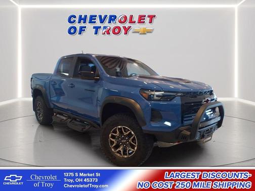 Reef Blue Metallic 2026 Chevrolet Colorado ZR2