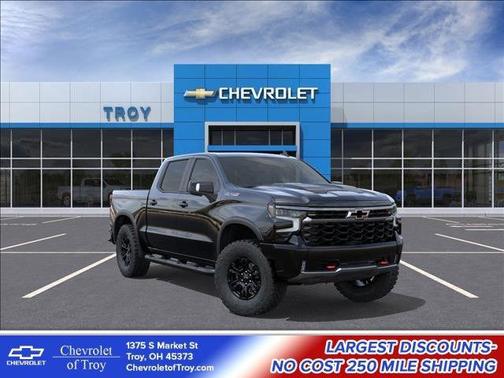 Black 2026 Chevrolet Silverado 1500 ZR2