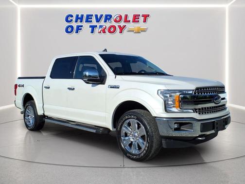 White Platinum Clearcoat Metallic 2019 Ford F-150 Lariat