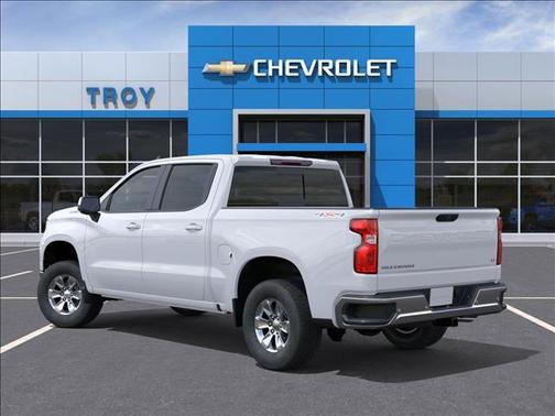 Summit White 2026 Chevrolet Silverado 1500 LT
