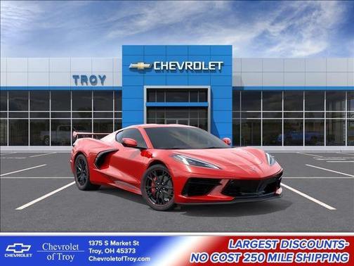 Torch Red 2026 Chevrolet Corvette Stingray w/2LT