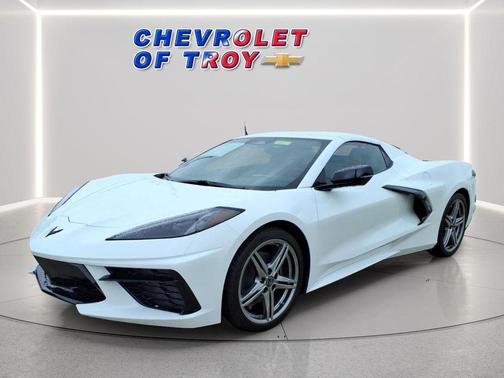 Arctic White 2026 Chevrolet Corvette Stingray w/1LT