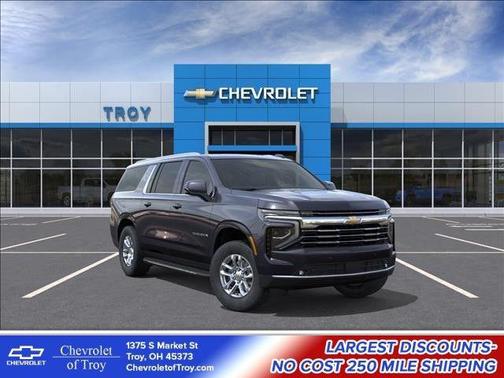 Dark Ash Metallic 2026 Chevrolet Suburban LT