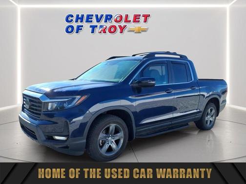 Obsidian Blue Pearl 2022 Honda Ridgeline RTL