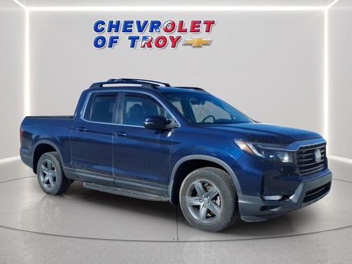 Obsidian Blue Pearl 2022 Honda Ridgeline RTL