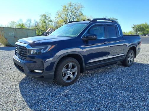 Obsidian Blue Pearl 2022 Honda Ridgeline RTL