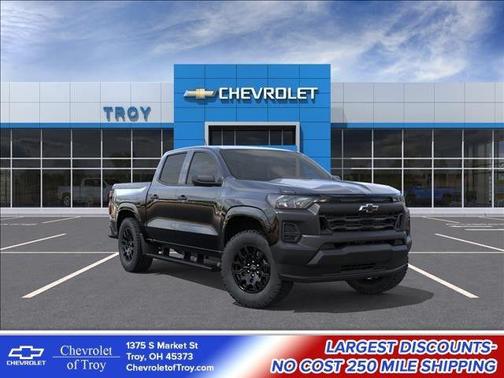 Black 2026 Chevrolet Colorado WT