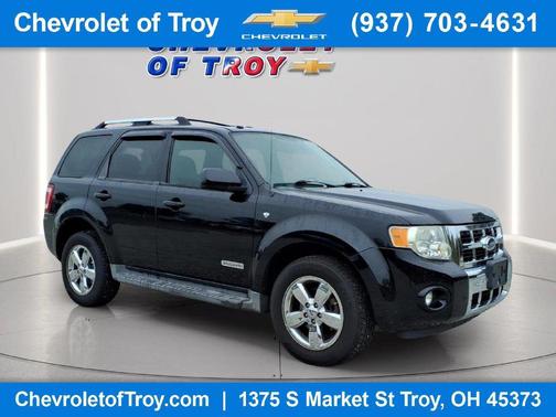 Black Pearl Slate Clearcoat Metallic 2008 Ford Escape Limited