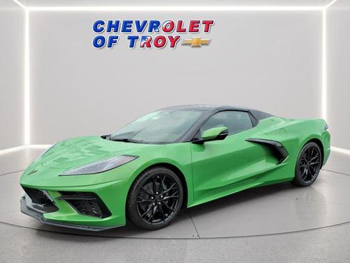Roswell Green Metallic 2026 Chevrolet Corvette Stingray w/2LT