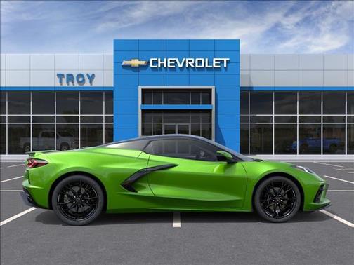 Roswell Green Metallic 2026 Chevrolet Corvette Stingray w/2LT