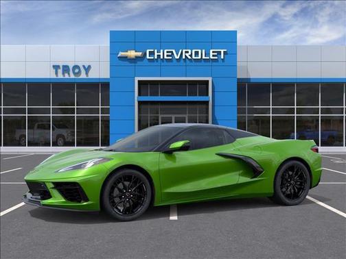 Roswell Green Metallic 2026 Chevrolet Corvette Stingray w/2LT