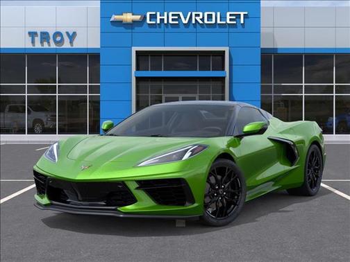 Roswell Green Metallic 2026 Chevrolet Corvette Stingray w/2LT