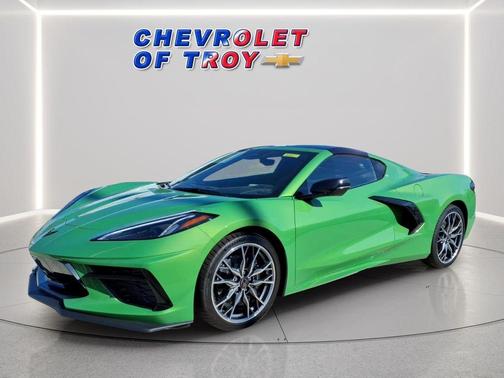 Roswell Green Metallic 2026 Chevrolet Corvette Stingray w/1LT