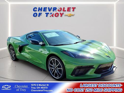 Roswell Green Metallic 2026 Chevrolet Corvette Stingray w/1LT