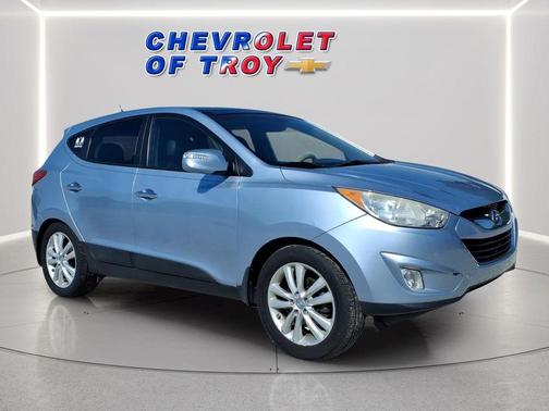 Aurora Blue 2013 Hyundai TUCSON Limited