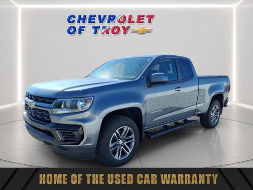 Satin Steel Metallic 2021 Chevrolet Colorado WT