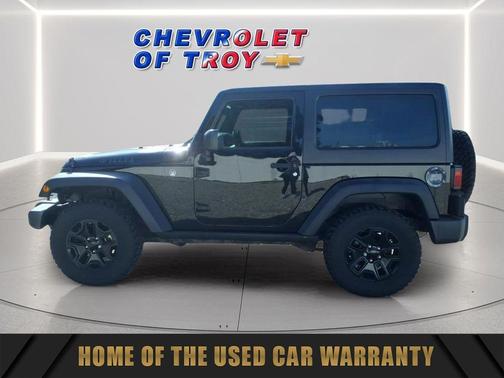 Black Clearcoat 2018 Jeep Wrangler JK Willys Wheeler W