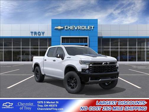 Summit White 2026 Chevrolet Silverado 1500 ZR2