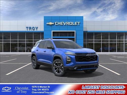 Reef Blue Metallic 2026 Chevrolet Equinox FWD RS