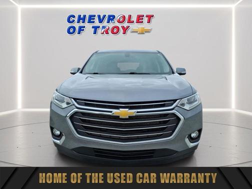 Satin Steel Metallic 2020 Chevrolet Traverse LT Cloth