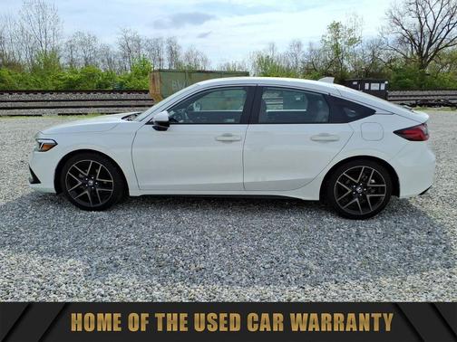 Platinum White Pearl 2023 Honda Civic Sport Touring