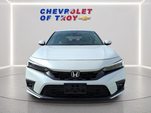 Platinum White Pearl 2023 Honda Civic Sport Touring