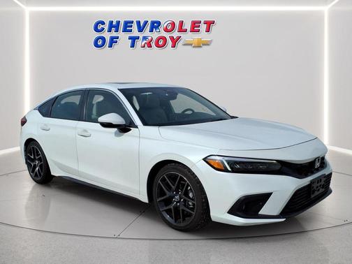 Platinum White Pearl 2023 Honda Civic Sport Touring