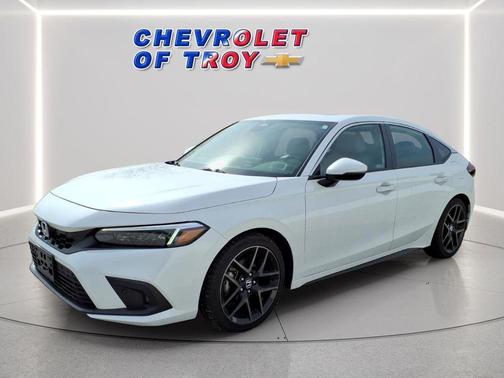 Platinum White Pearl 2023 Honda Civic Sport Touring