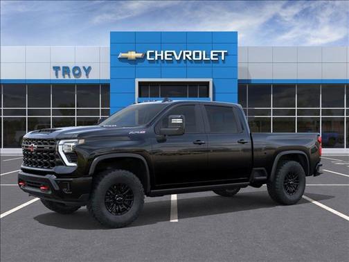 Black 2026 Chevrolet Silverado 2500 Crew Cab, Standard Bed, XR2, 4WD