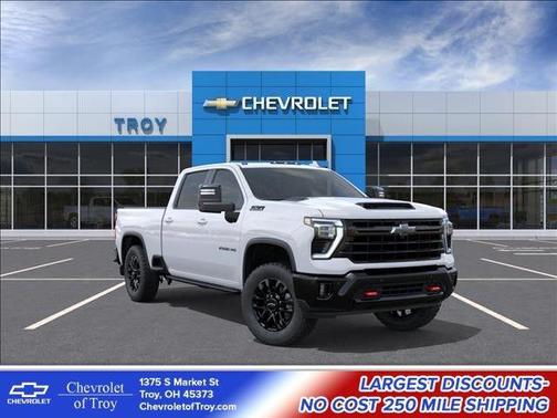 Summit White 2026 Chevrolet Silverado 2500 LTZ