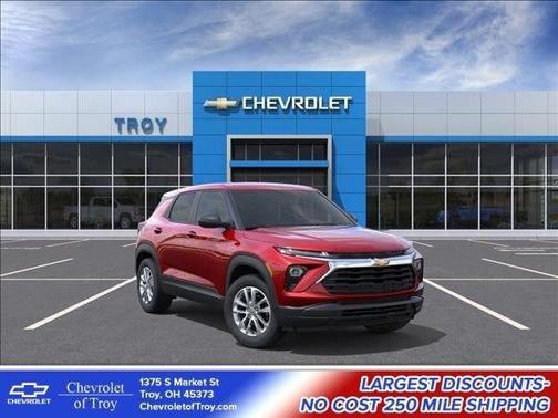Apex Red 2026 Chevrolet Trailblazer LS