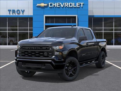 Black 2026 Chevrolet Silverado 1500 Custom