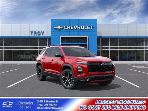 Radiant Red Tintcoat 2026 Chevrolet Equinox FWD RS