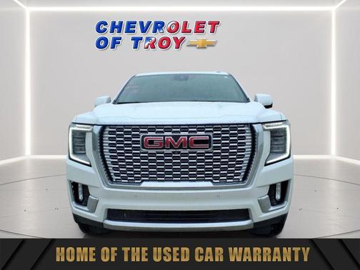 White Frost Tricoat 2023 GMC Yukon XL Denali