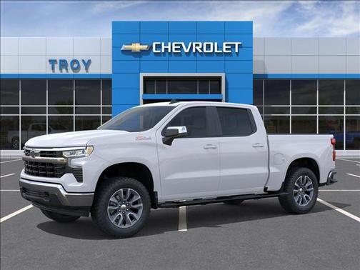 Summit White 2026 Chevrolet Silverado 1500 LT