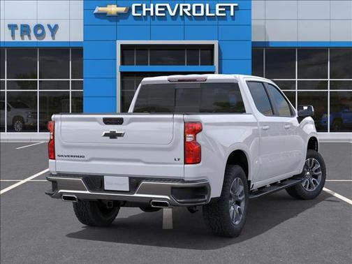 Summit White 2026 Chevrolet Silverado 1500 LT