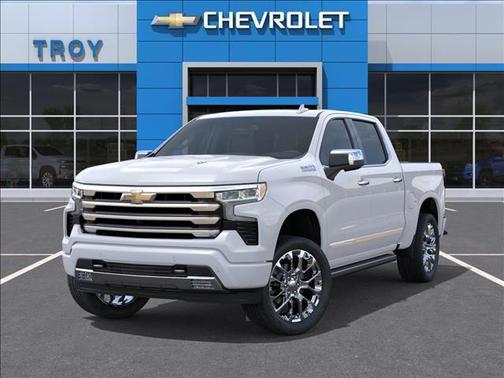 Polar White Tricoat 2026 Chevrolet Silverado 1500 High Country