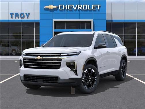 Summit White 2027 Chevrolet Traverse LT